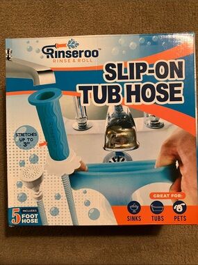 Rinseroo Rinse & Roll Slip-on Tub Hose